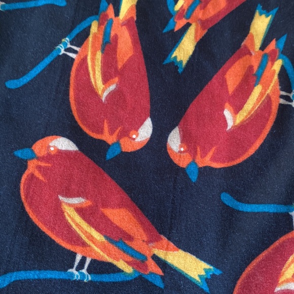 Lularoe OS Leggings Bundle Bird Lovers - Picture 8 of 9